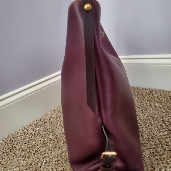 Dooney & Bourke Florentine Twist Sac in Plum - Picture 4 of 14